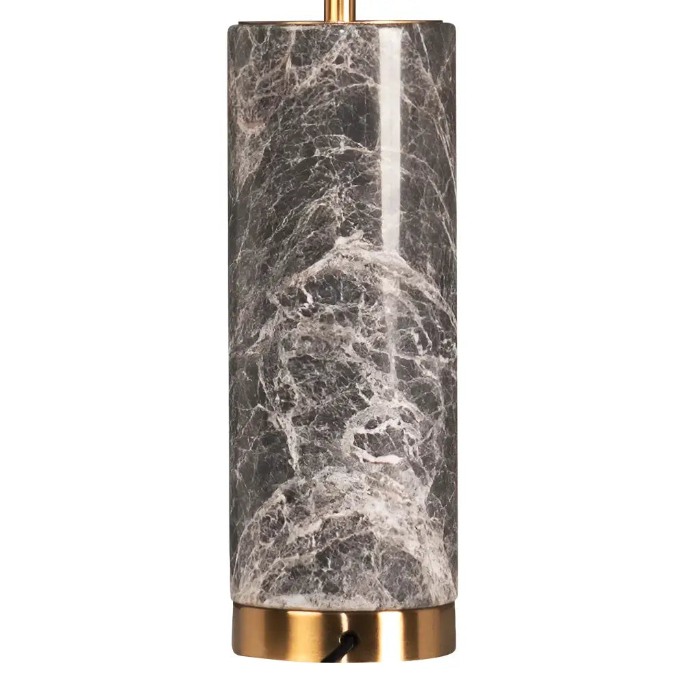 Green Earth Lighting Australia Table Lamp Zamora Marble Table Lamp - Grey 12415