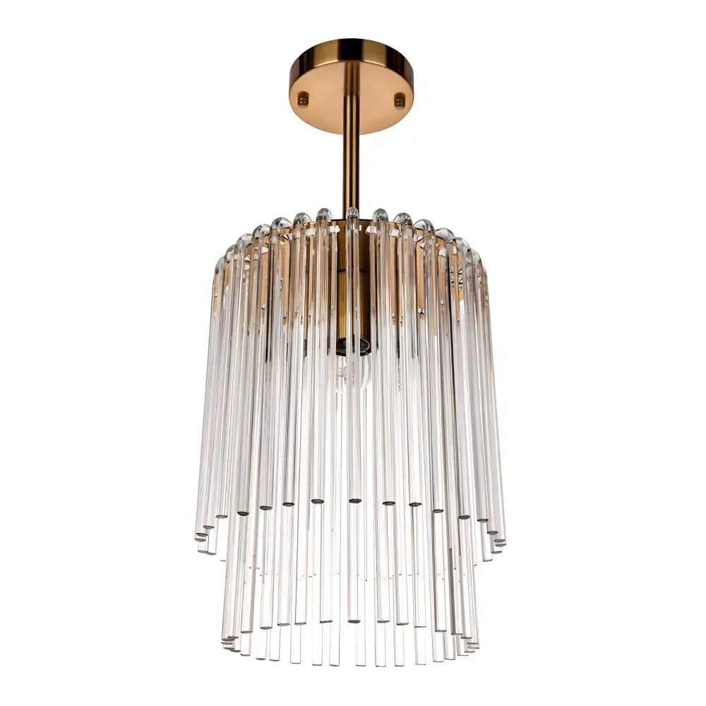 Green Earth Lighting Australia Home & Garden > Lighting Zara Petite Brass Pendant 20746