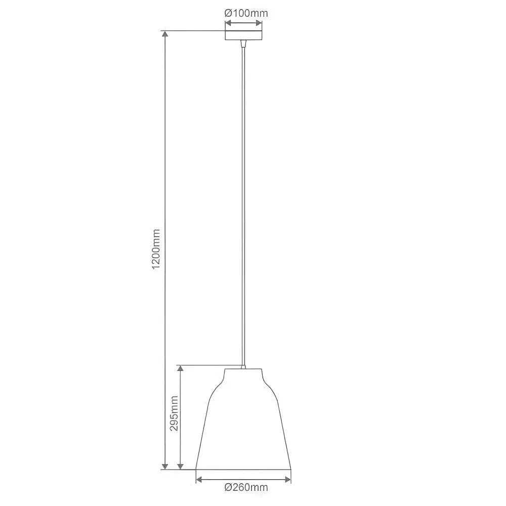 Domus Lighting PENDANTS Domus ZOEY-260 - 1 Light Pendant