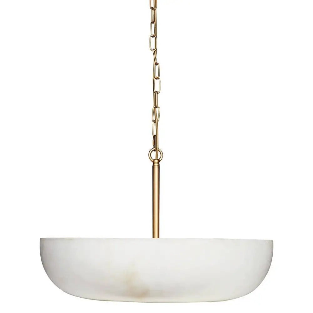 Green Earth Lighting Australia Home & Garden > Lighting Zurich Brushed Brass Alabaster 6 Light Pendant 20864