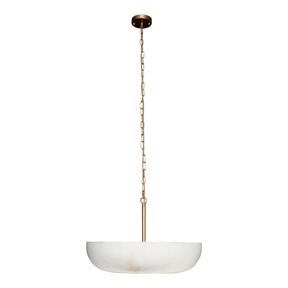 Green Earth Lighting Australia Home & Garden > Lighting Zurich Brushed Brass Alabaster 6 Light Pendant 20864