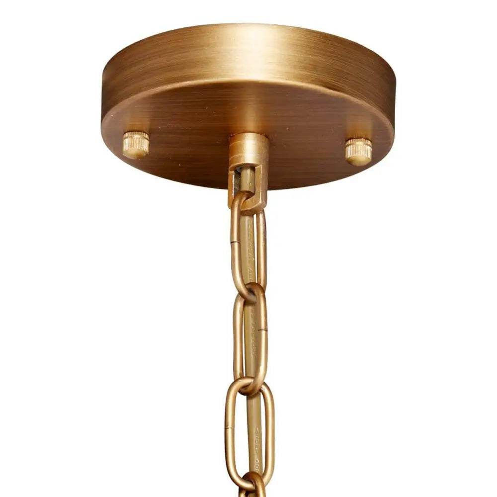 Green Earth Lighting Australia Home & Garden > Lighting Zurich Brushed Brass Alabaster 6 Light Pendant 20864